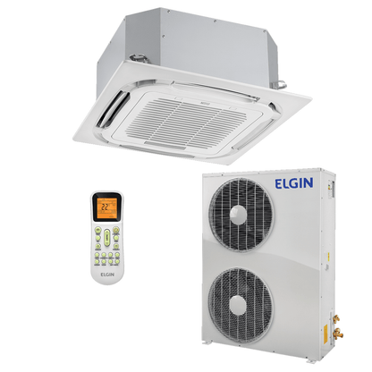 Ar Condicionado Cassete Elgin Plus 48.000 BTU/h Frio 380v Alumínio