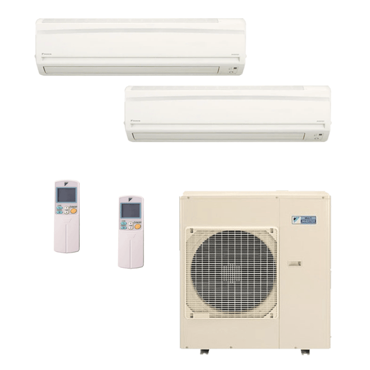 Ar Condicionado Daikin Multi Split Inverter 38.000 BTU (2x 21.000) Quente/Frio 220v