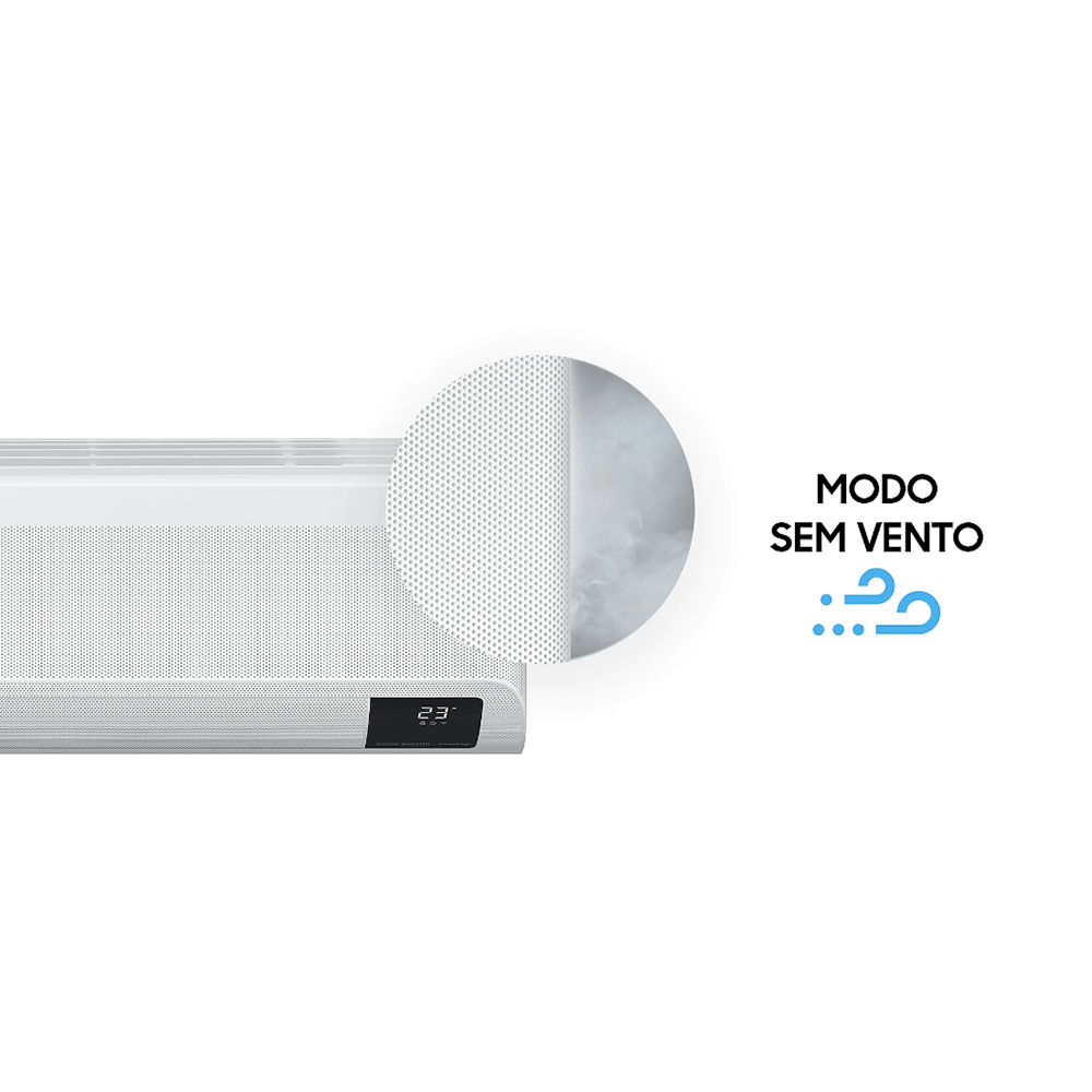 Ar Condicionado Split Hi Wall Samsung WindFree Connect Inverter 12.000 BTU/h Quente/Frio 220v