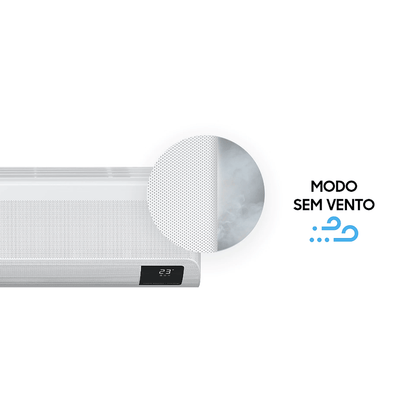 Ar Condicionado Split Hi Wall Samsung WindFree Connect Inverter 22.000 BTU/h Quente/Frio 220v