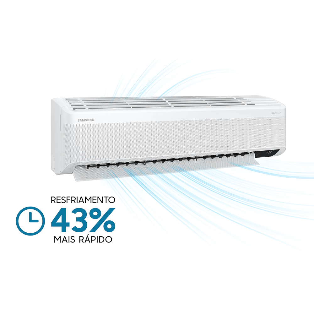 Ar Condicionado Split Hi Wall Samsung WindFree Connect Inverter 22.000 BTU/h Frio 220v