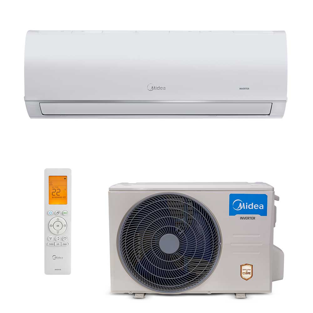 Ar Condicionado Split Hi Wall Inverter Midea Connect 12.000 BTU/h Frio 127v