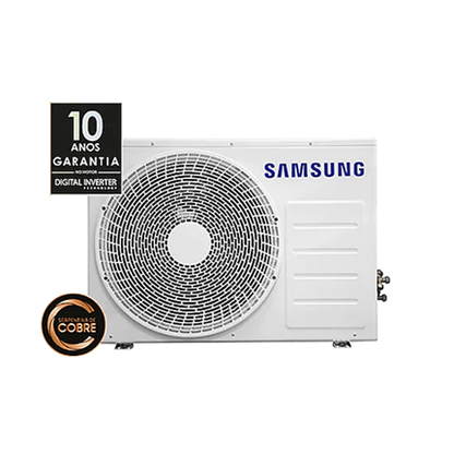 Ar Condicionado Split Hi Wall Samsung WindFree Connect Inverter 22.000 BTU/h Quente/Frio 220v