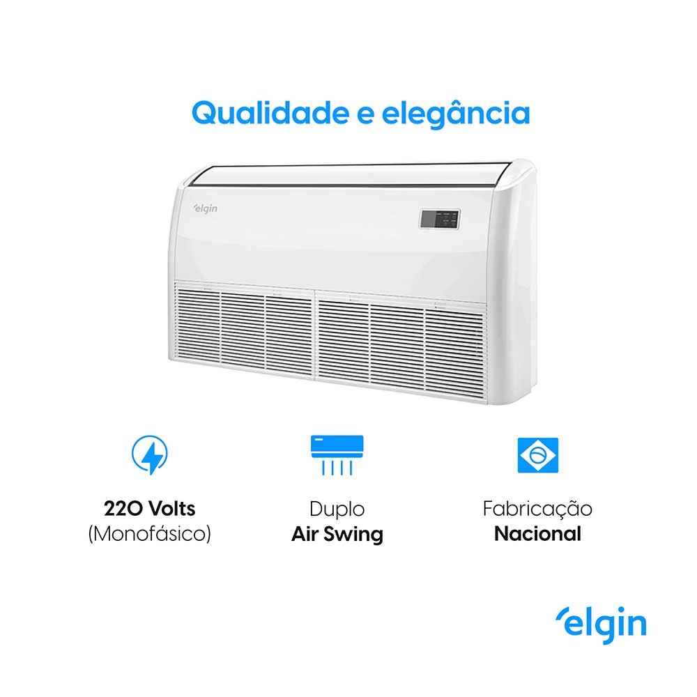 Ar Condicionado Piso Teto Inverter Elgin Eco 48.000 BTU/h Frio 220v