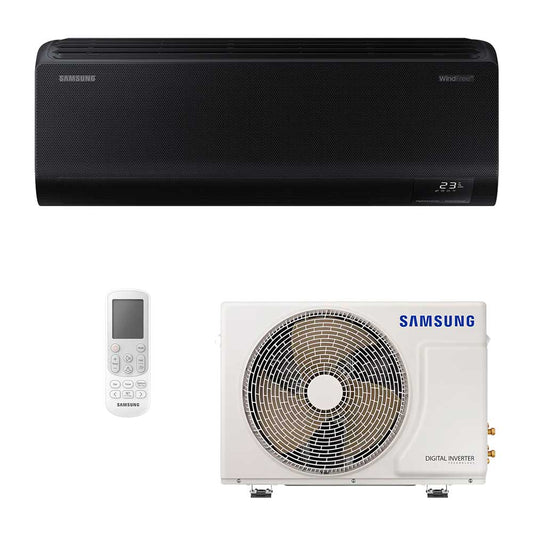 Ar Condicionado Split Hi Wall Inverter Samsung WindFree Black Edition 12.000 BTU/h Quente/Frio 220v