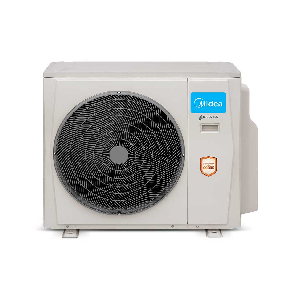 Ar Condicionado Multi-Split Midea Inverter 27.000 BTU (3x 9.000) Quente/Frio 220v