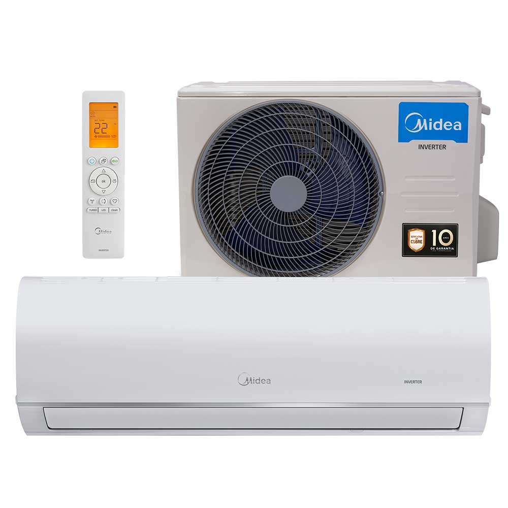 Ar Condicionado Split Hi Wall Inverter Midea Connect 12.000 BTU/h Frio 127v