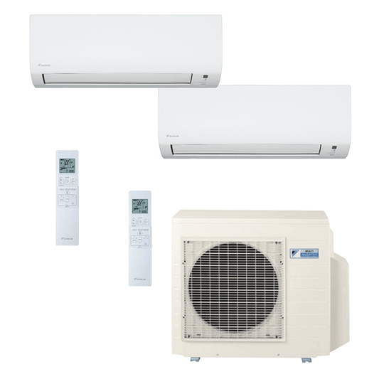 Ar Condicionado Daikin Multi Split Inverter 23.000 BTU (1x 09.000 1x 18.000) Quente/Frio 220v