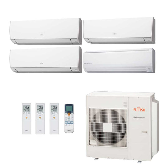 Ar Condicionado Multi-Split Fujitsu Inverter 45.000 BTU (1x 7.000 + 2x 12.000 e 1x 24.000) Quente/Frio 220v