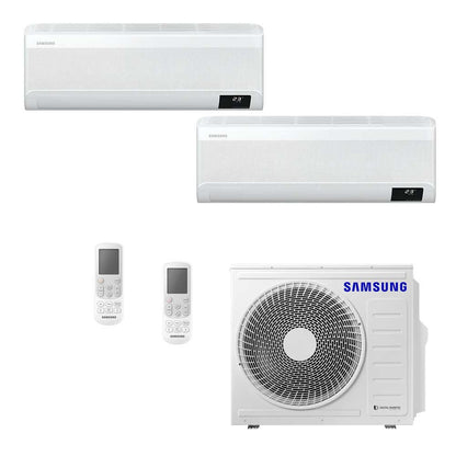 Ar Condicionado Multi-Split Samsung WindFree Inverter 24.000 BTU (2x 12.000) Quente/Frio 220v