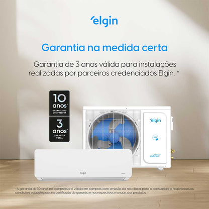 Ar Condicionado Split Hi Wall Inverter Elgin Eco Dream Wi-Fi 18.000 BTU/h Frio 220v