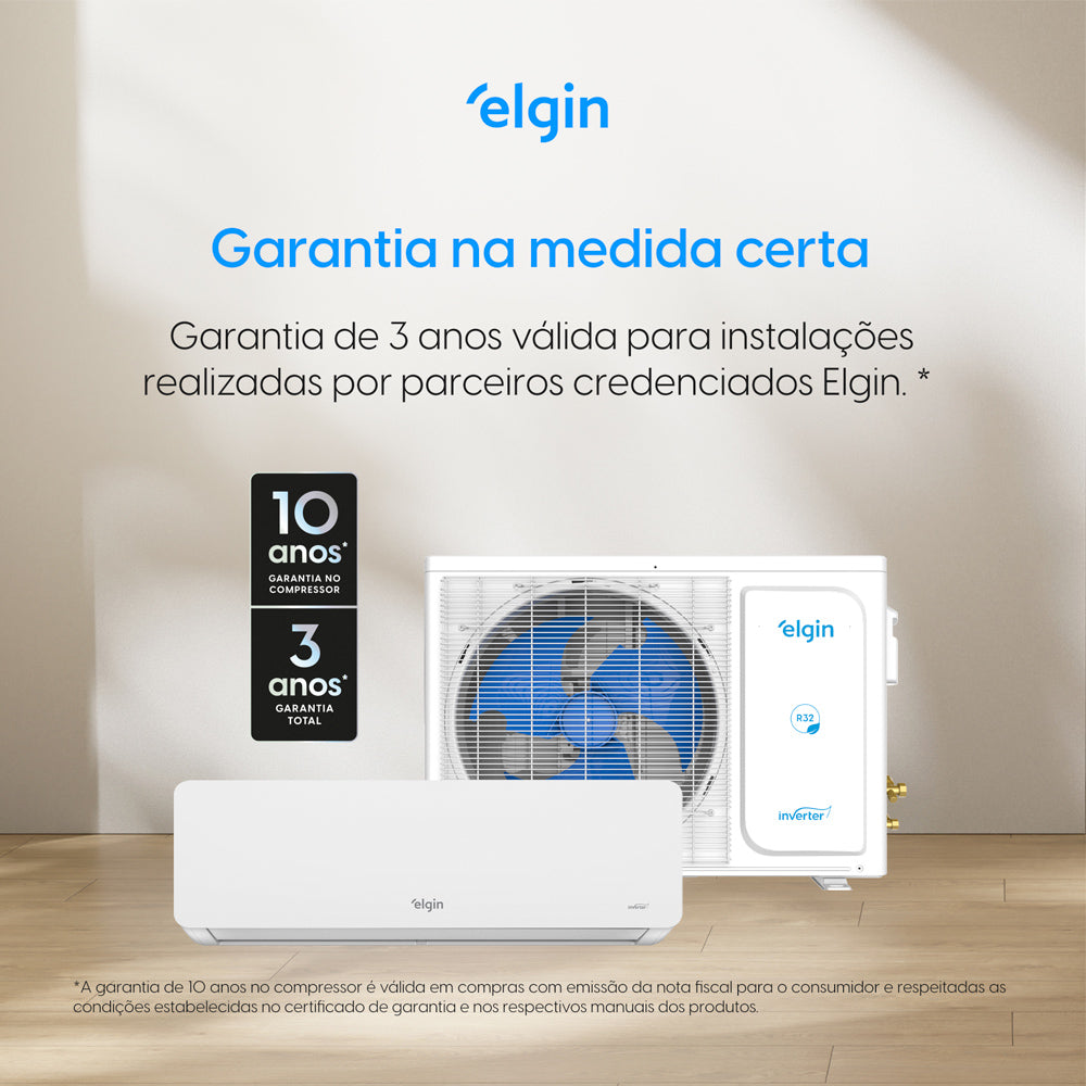 Ar Condicionado Split Hi-Wall Elgin Eco Dream Inverter Wi-Fi 30.000 BTU/h R-32 Frio 220V | HIFC30C2WACA