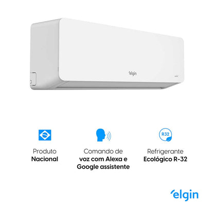 Ar Condicionado Split Hi Wall Inverter Elgin Eco Dream Wi-Fi 9.000 BTU/h Frio 220v