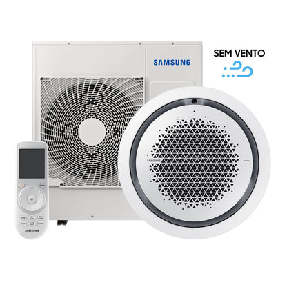 Ar Condicionado Cassete 360 Inverter Samsung WindFree 36.000 BTU/h Quente/Frio 220v Wi-Fi