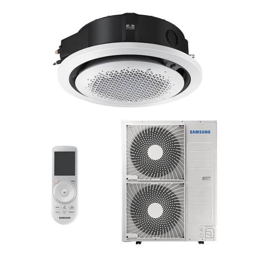 Ar Condicionado Cassete 360 Inverter Samsung WindFree 47.000 BTU/h Quente/Frio 220v Wi-Fi