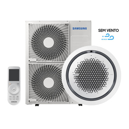 Ar Condicionado Cassete 360 Inverter Samsung WindFree 53.000 BTU/h Quente/Frio 220v Wi-Fi