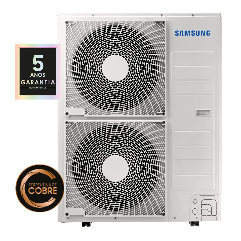 Ar Condicionado Cassete 4 Vias Inverter Samsung WindFree 47.000 BTU/h Quente/Frio 220v Wi-Fi